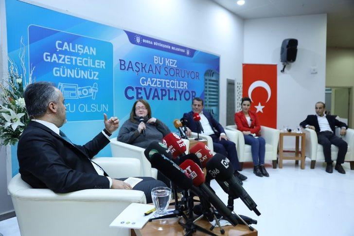 Bu kez başkan sordu, gazeteciler cevapladı G1