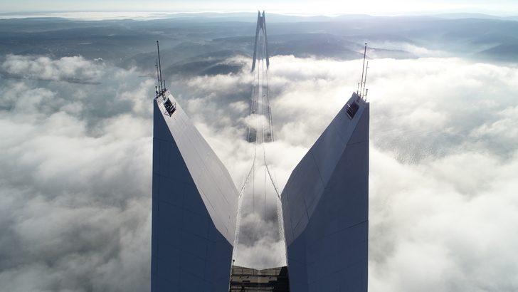 Sis altındaki Yavuz Sultan Selim Köprüsü havadan fotoğraflandı G5