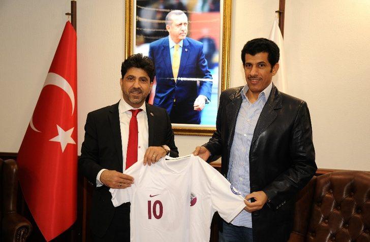 Katar Büyükelçisinden Rektör Aldemir’e ziyaret G2