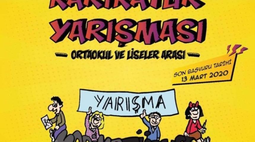 Ortaokul ve lise &ouml;ğrencileri i&ccedil;in Karikat&uuml;r Yarışması d&uuml;zenlenecek