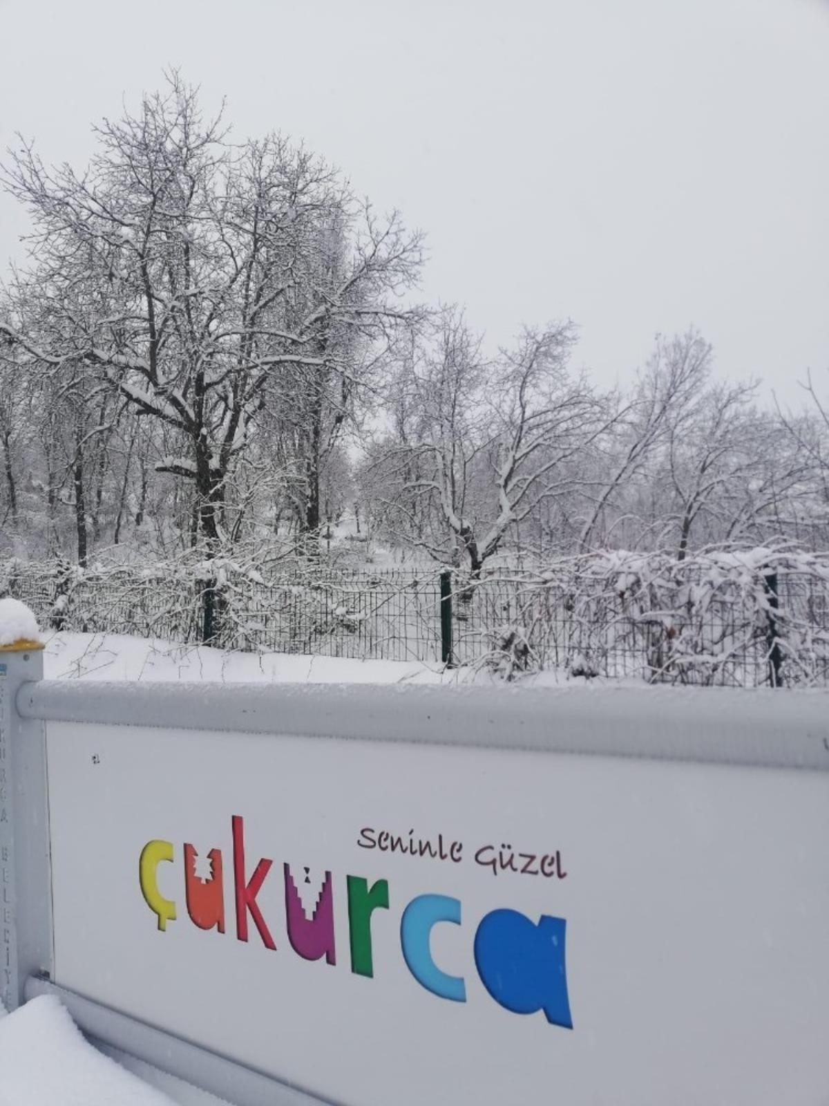 &Ccedil;ukurca&rsquo;da kar yağışı