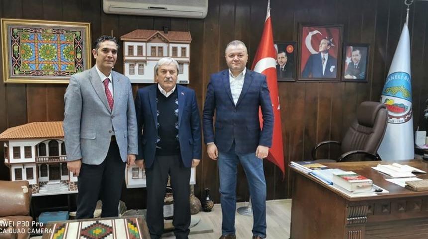 Moripek&rsquo;ten Başkan Şahin&rsquo;e ziyaret