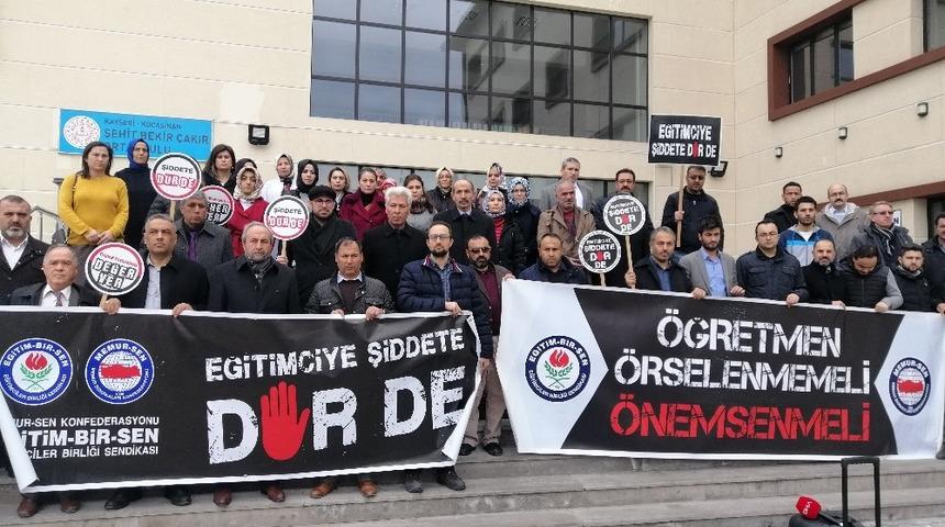 Kalkan&rsquo;dan &rsquo;Eğitimciye şiddet&rsquo; a&ccedil;ıklaması: