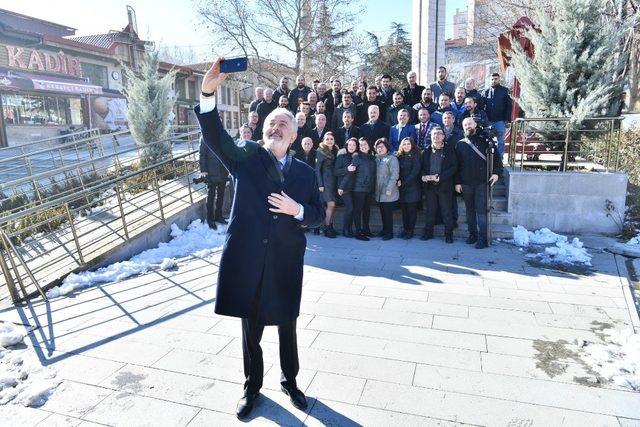 Isparta’daki gazeteciler 10 Ocak kahvaltısında buluştu