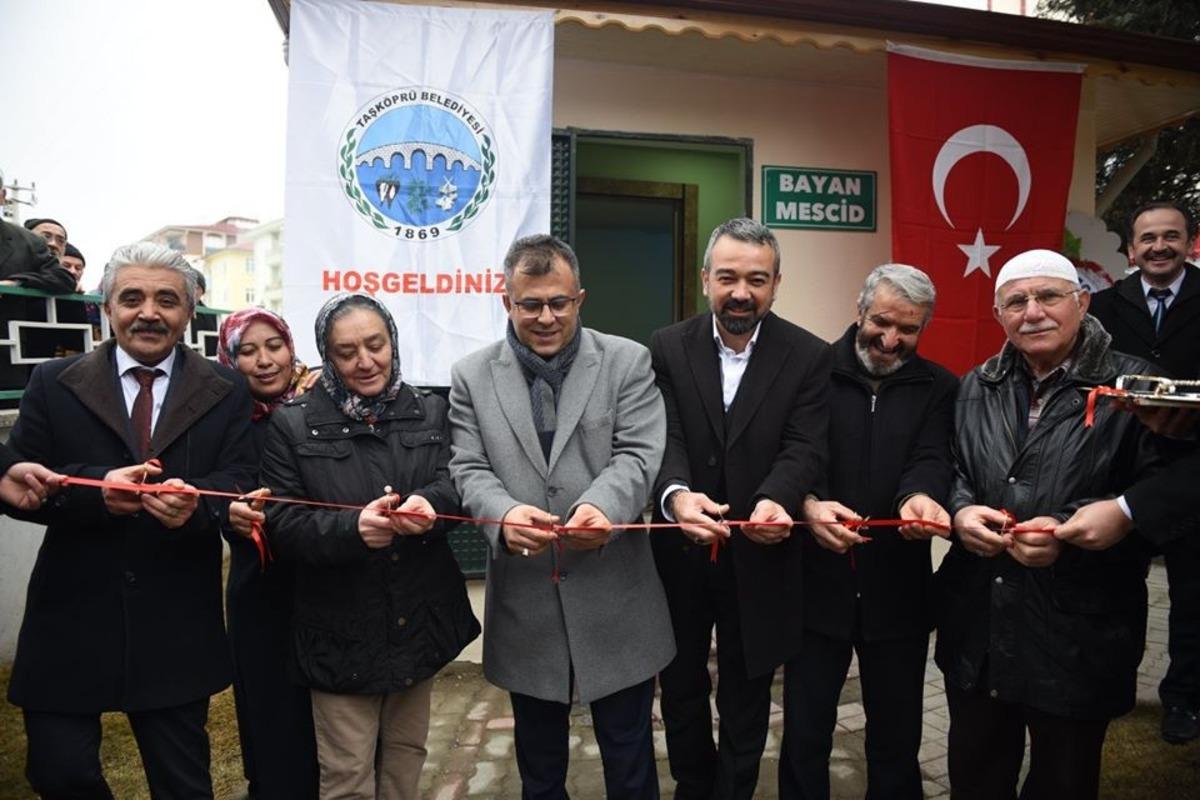 Taşk&ouml;pr&uuml;&rsquo;de bayan mescidi hizmete a&ccedil;ıldı