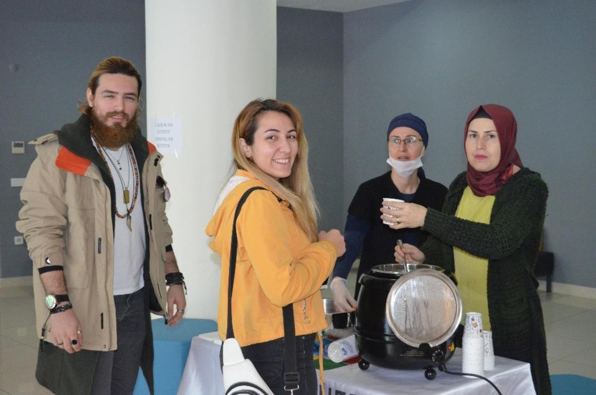 Gastronomi &ouml;ğrencilerinden &ccedil;orba s&uuml;rprizi