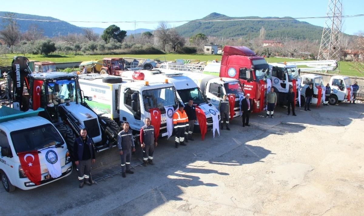 Ula Belediyesinin ara&ccedil; parkına takviye