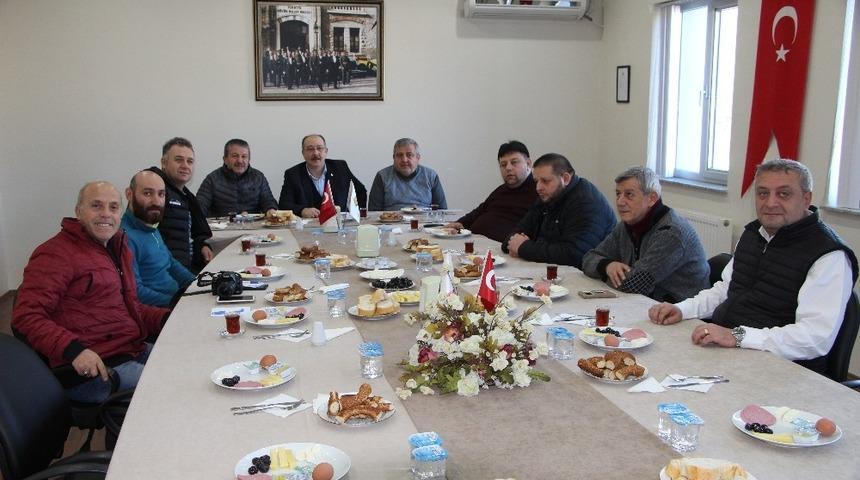 Devrek TSO gazetecileri kahvaltıda buluşturdu