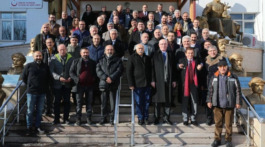 Kazım Kurt Hacı Bektaş Veli Vakfı ve Derneği&rsquo;ni ziyaret etti