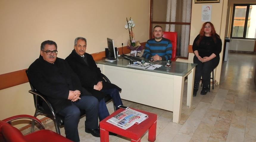 Başkan Akkaya&rsquo;dan yerel gazeteler ve radyolara ziyaret