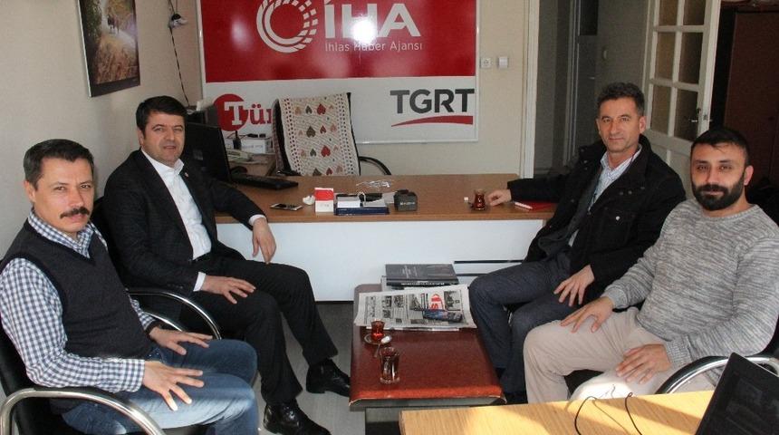 Milletvekili Tutdere&rsquo;den İHA&rsquo;ya ziyaret