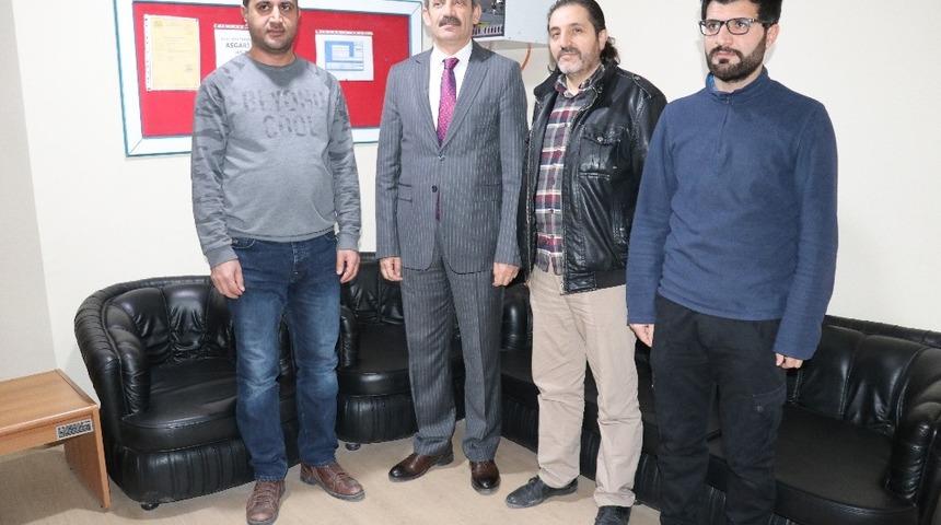 Başkan Tanış&rsquo;tan İHA&rsquo;ya ziyaret