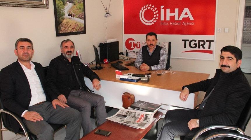 Eğitim-Bir-Sen&rsquo;den İHA&rsquo;ya ziyaret