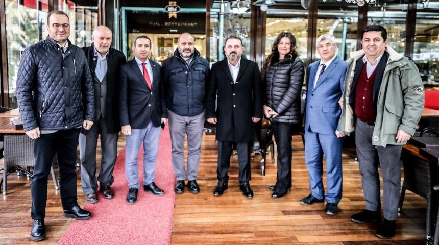 Başkan Ercan gazetecilerle kahvaltıda buluştu