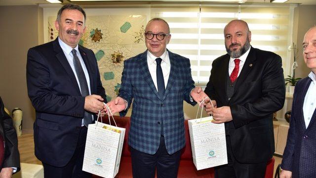 Soma’nın geleceği için Başkan Ergün’den destek istediler