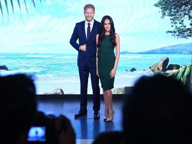 Madame Tussauds Müzesi Prens Harry ve Markle’ın heykellerini kaldırdı