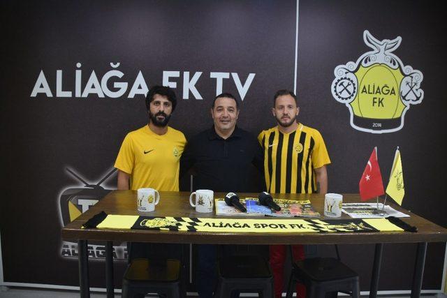 Aliağaspor FK’dan defansa iki takviye