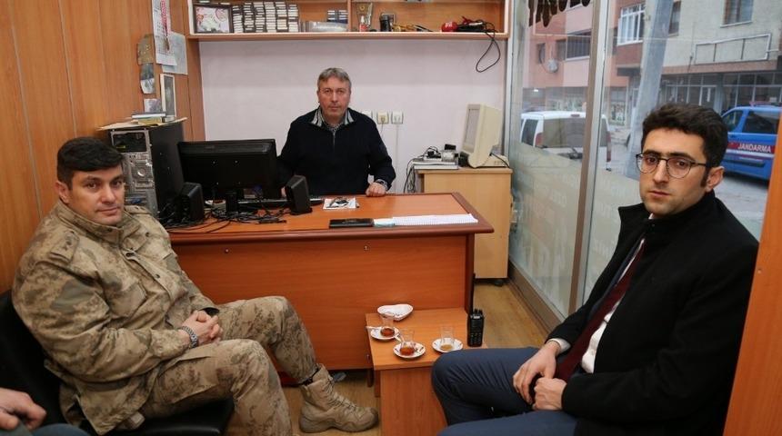 Polis ve Jandarma’dan Gazetecilere ziyaret