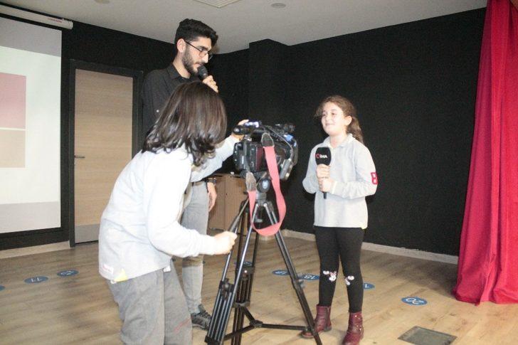 İHA muhabiri Başal’dan minik öğrencilere gazetecilik semineri G1