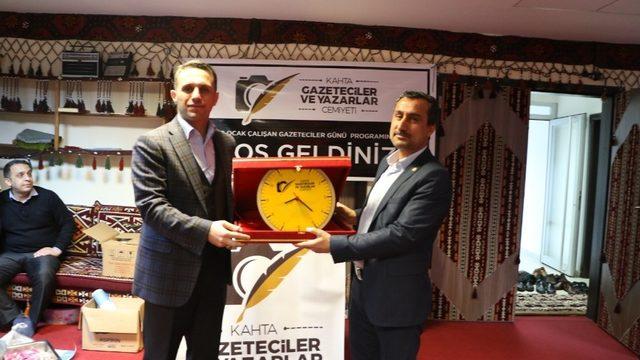 Kahta’da “10 Ocak Çalışan Gazeteciler Günü” etkinliği düzenlendi