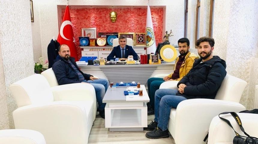 Beyt&uuml;şşebap Belediye Başkanı Aşan gazetecilerle bir araya geldi