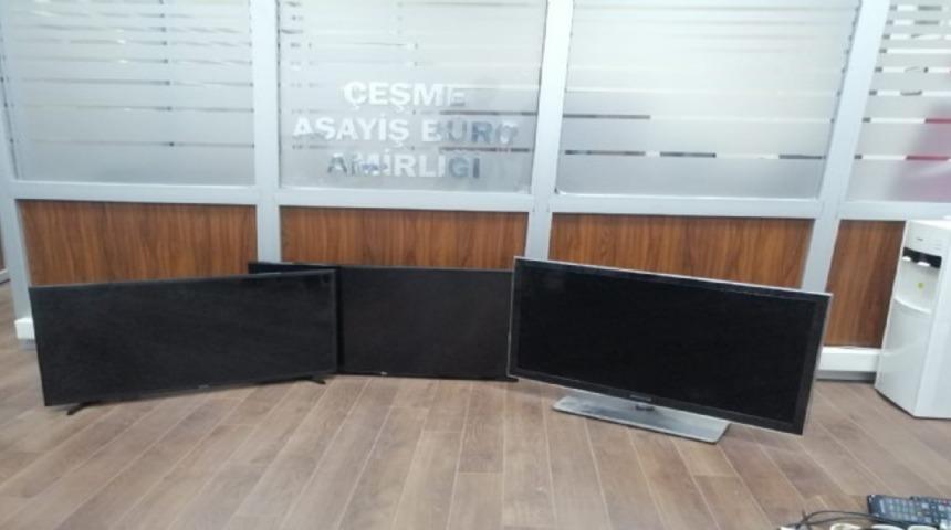 &Ccedil;eşme&rsquo;de 3 hırsızlık zanlısı yakalandı