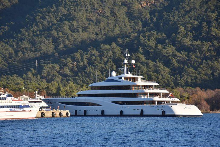 Değeri yaklaşık 200 milyon dolar! Mega yat Marmaris'te G3