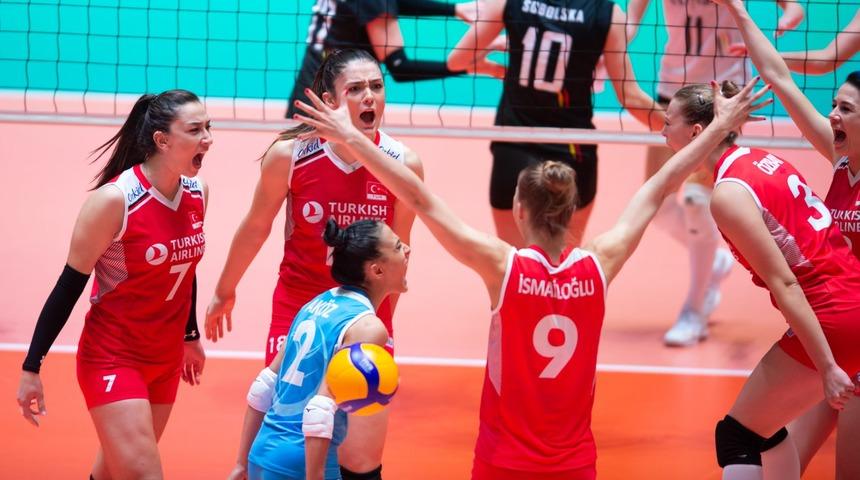 Filenin Sultanları, Belçika'yı yıkıp yarı finale çıktı (2020 Tokyo Olimpiyatları Avrupa Kıta Elemeleri)