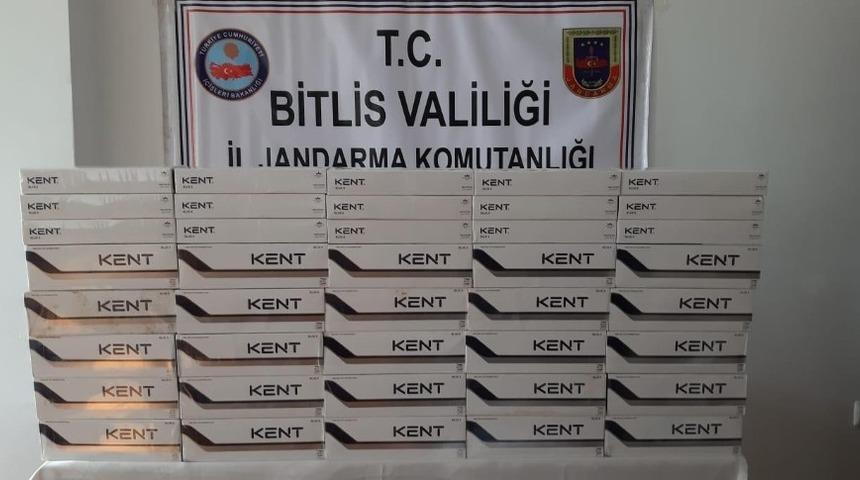 Bitlis’te 2 bin 830 paket kaçak sigara ele geçirildi