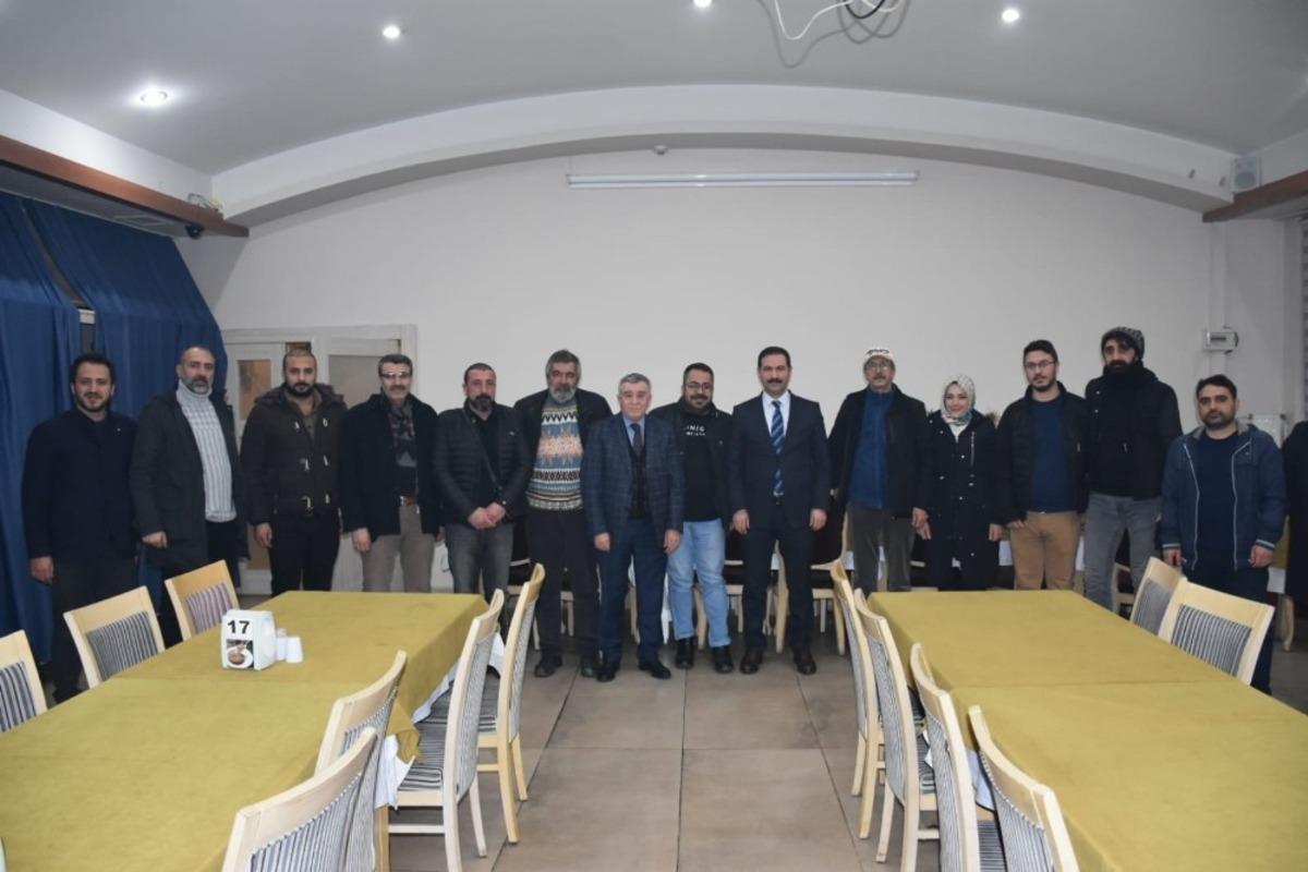 Başkan Geylani gazetecilerle bir araya geldi