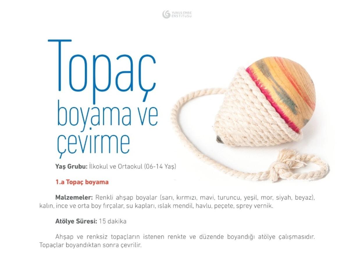 Yunus Emre Enstit&uuml;s&uuml;, &ccedil;ocukları geleneksel oyun ve sanatsal etkinliklerle buluşturdu