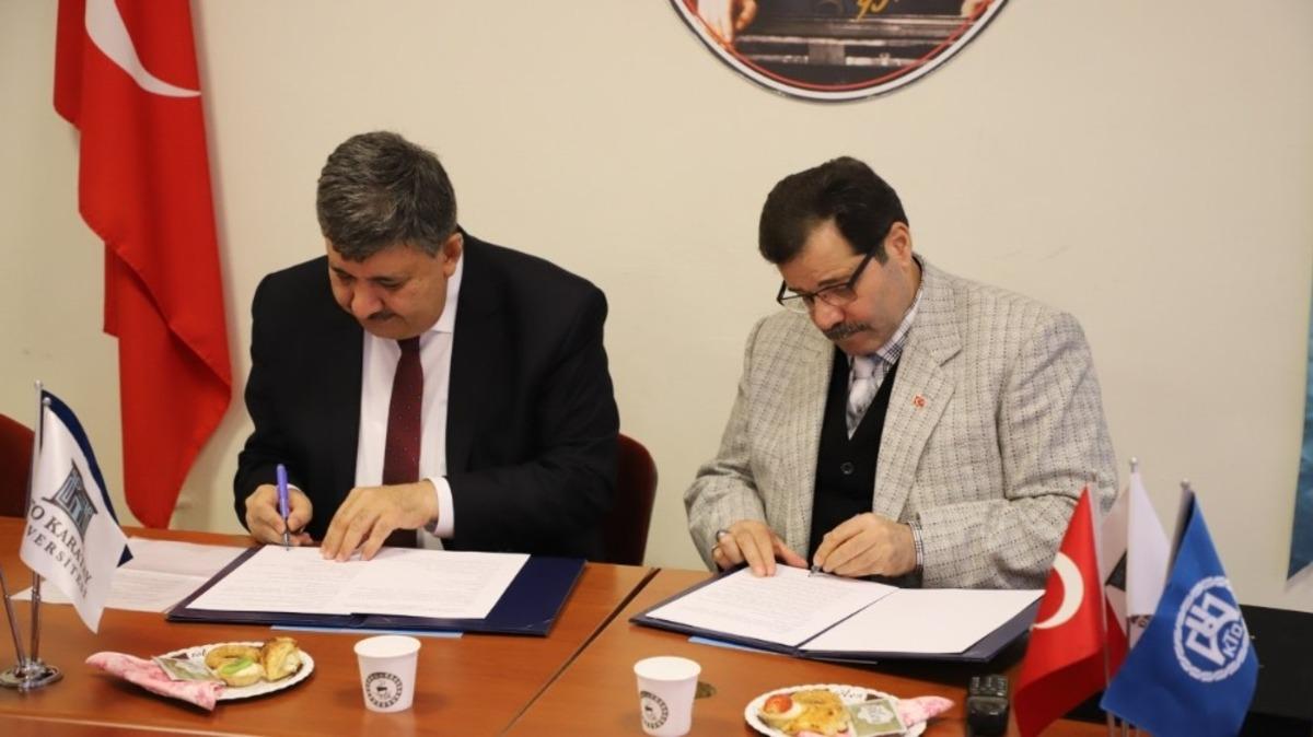 KTO Karatay &Uuml;niversitesi ile Meram Anadolu Lisesi arasında iş birliği