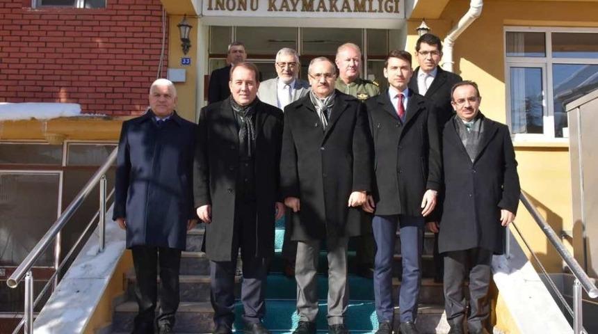 THK Genel Başkanı Aş&ccedil;ı, İn&ouml;n&uuml;&rsquo;y&uuml; ziyaret etti