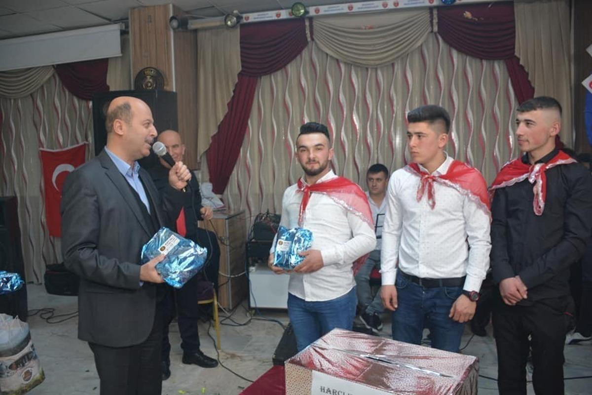 Ortapınar k&ouml;y&uuml; asker adayları i&ccedil;in eğlence programı