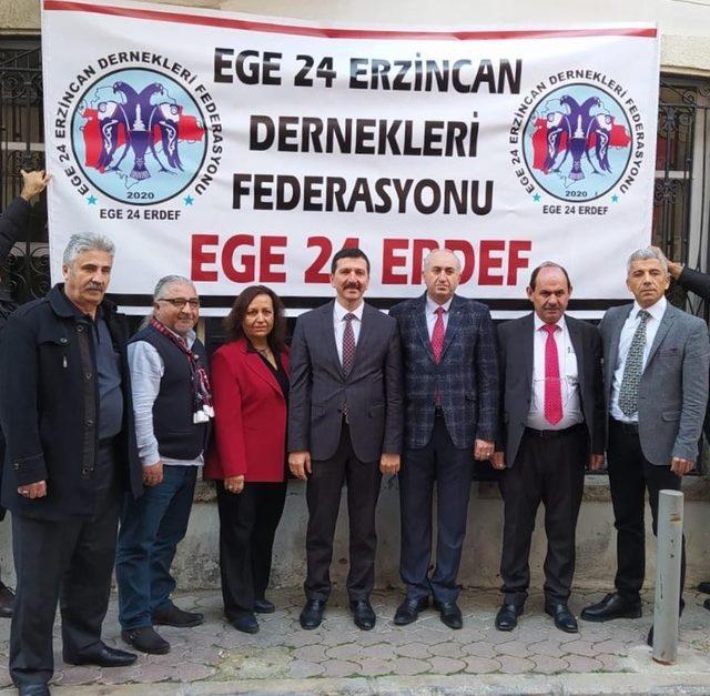 Ege’de yaşayan Erzincanlıların federasyon hayali gerçek oldu