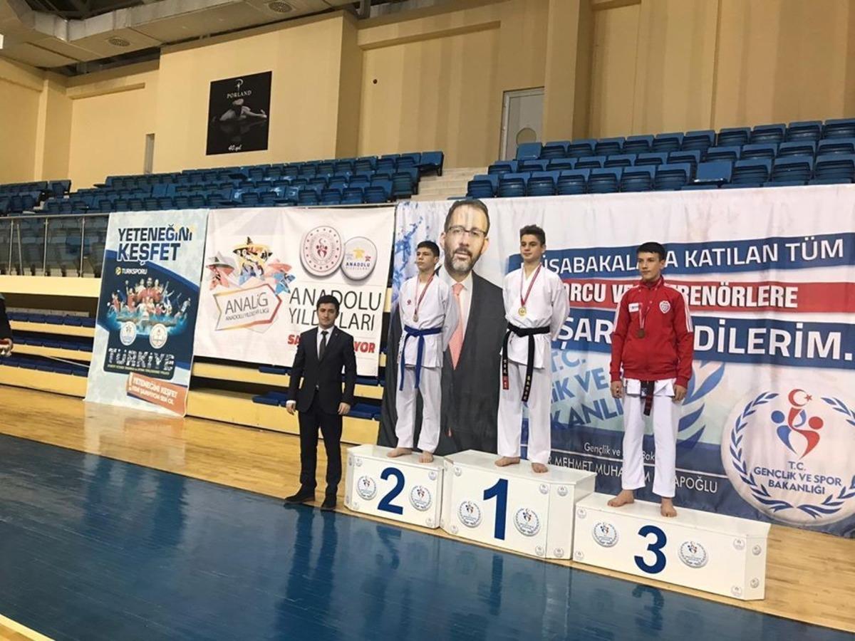Okul Sporları Karate M&uuml;sabakaları sona erdi