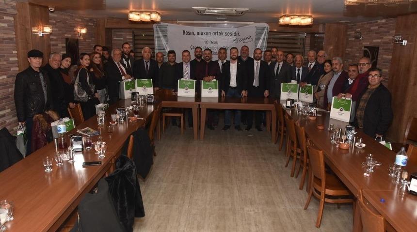 Başkan Aydar&rsquo;dan basın emek&ccedil;ilerine anlamlı jest