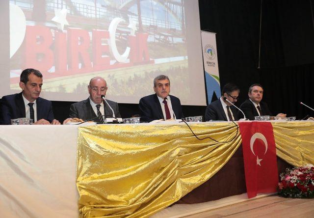 Birecik’in 2020 hizmet planlaması yapıldı