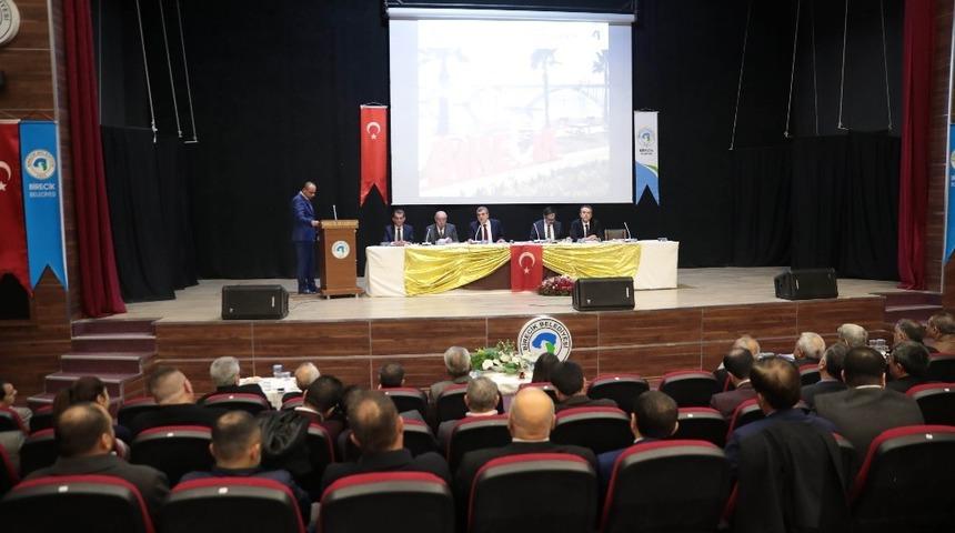 Birecik&rsquo;in 2020 hizmet planlaması yapıldı