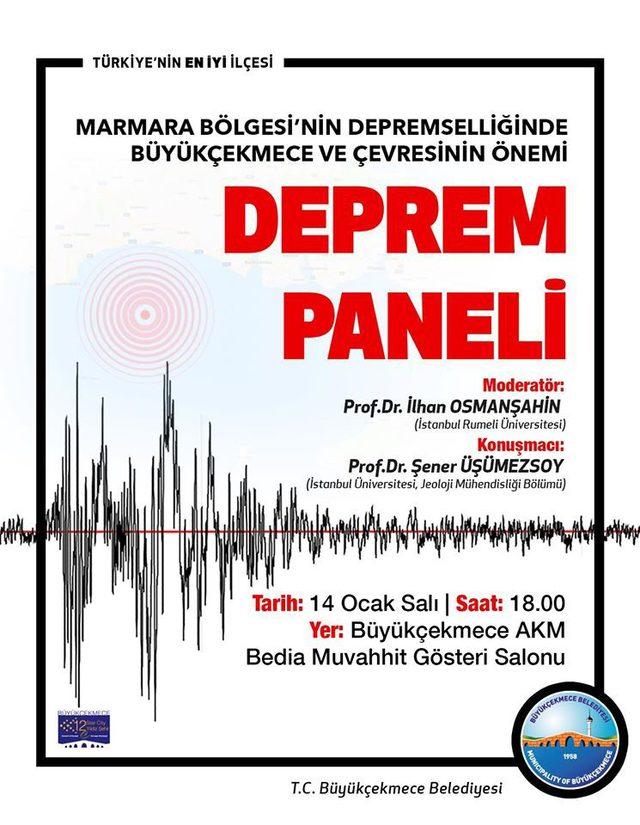 Deprem Bilimci Prof. Üşümezsoy, Marmara depremselliğinde Büyükçekmece’yi anlatacak