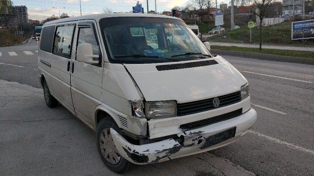 Samsun’da trafik kazası: 1 yaralı