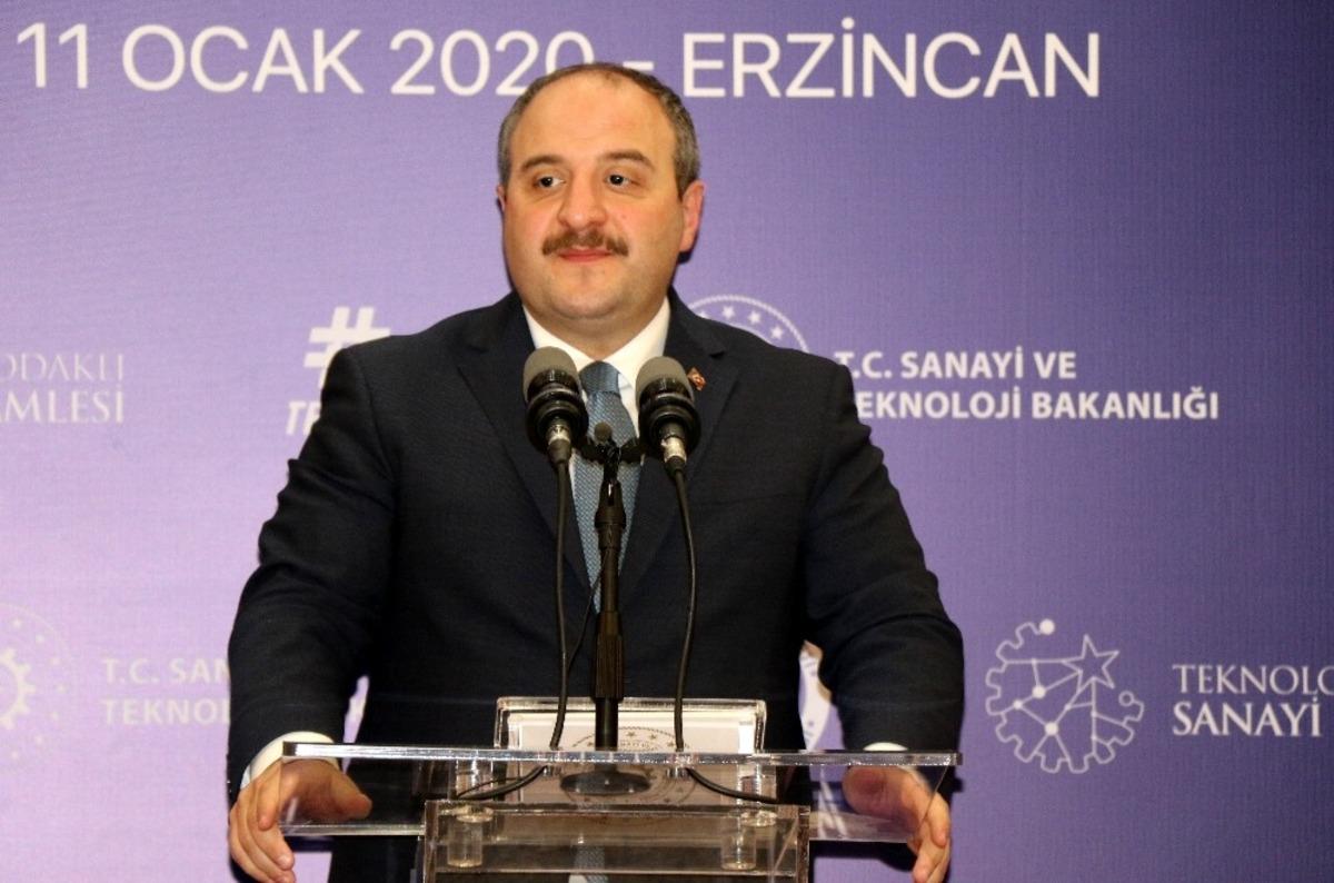 Sanayi ve Teknoloji Bakanı Varank, Erzincan&rsquo;da