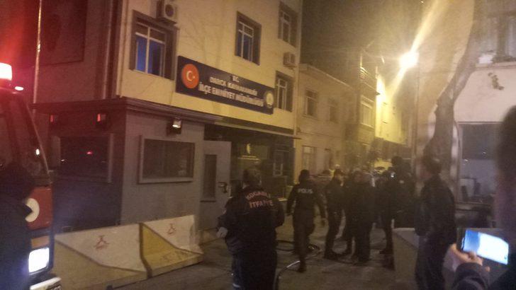 Darıca'da emniyet müdürlüğünde yangın G1