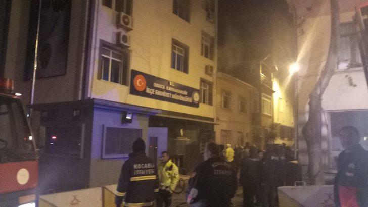 Darıca'da emniyet müdürlüğünde yangın G2