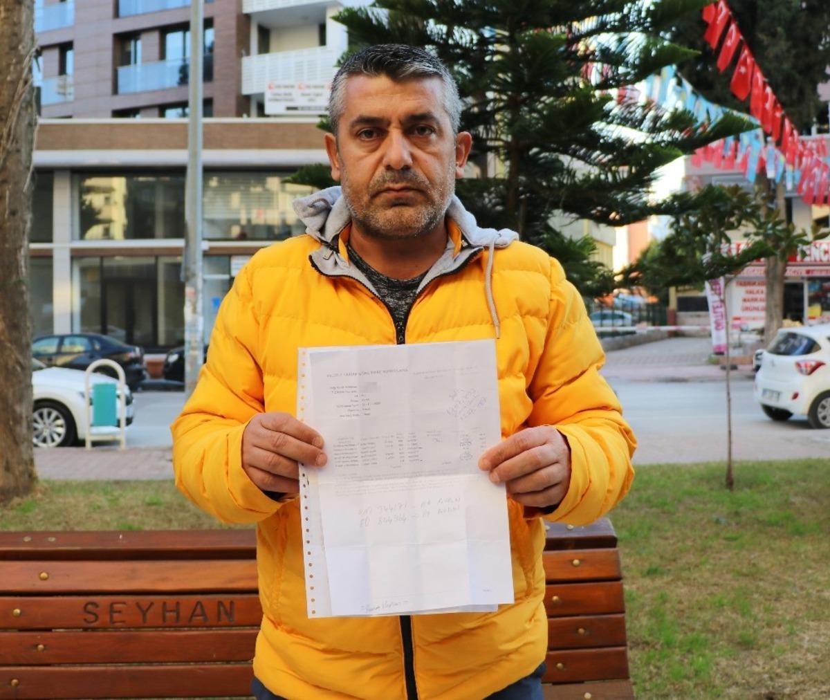 13 yıl sonra gelen bor&ccedil;la hem kendi hem g&ouml;revliler şaşkına d&ouml;nd&uuml;