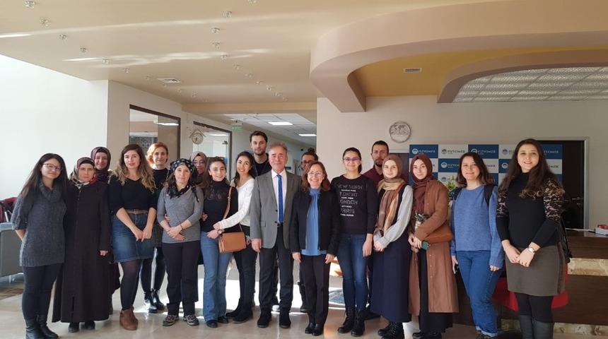 Dil ve konuşma terapisi &ouml;ğrencilerinden Fizyomer&rsquo;e ziyaret