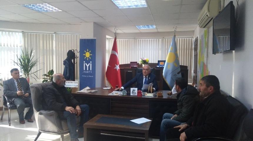 Başkan Sarıbaş’a hayırlı olsun ziyaretleri