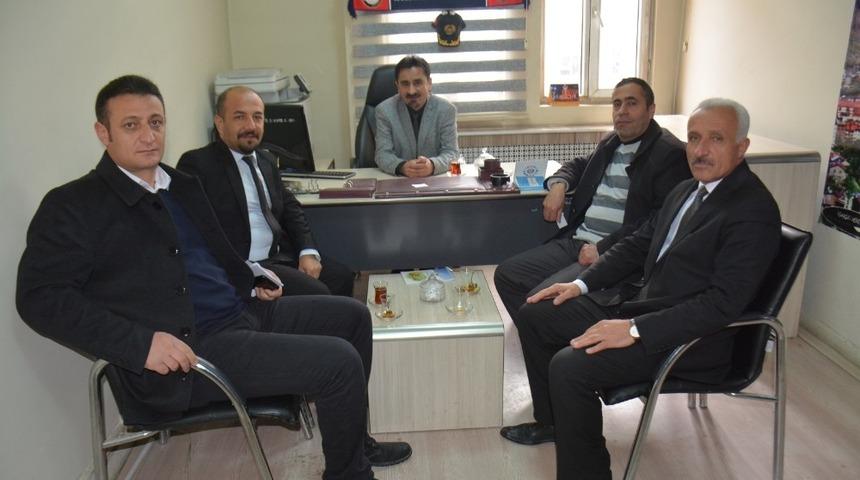 Muhtarlardan İHA temsilcisi Taş&rsquo;a ziyaret