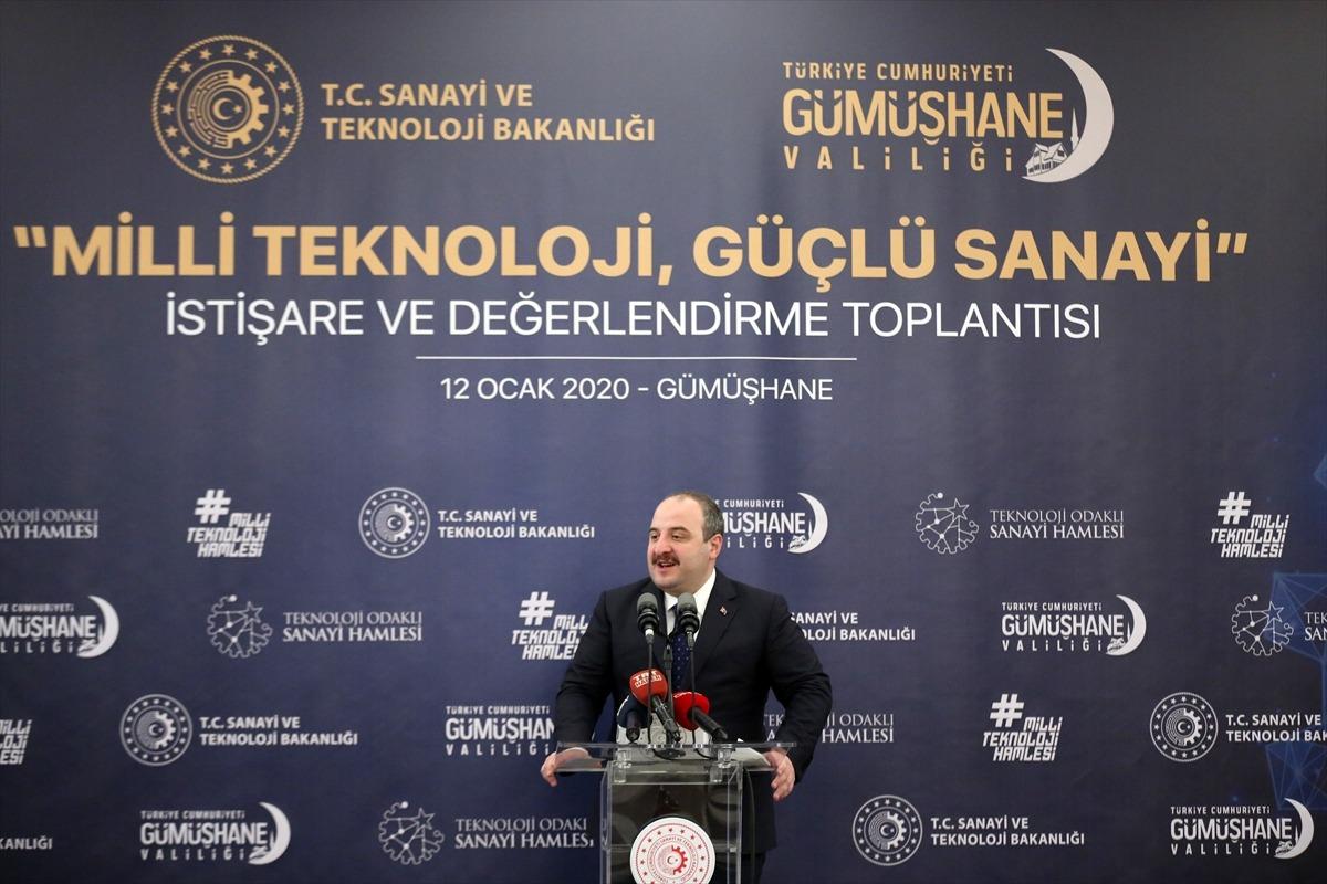 Sanayi ve Teknoloji Bakanı Varank, G&uuml;m&uuml;şhane'de iş insanlarıyla bir araya geldi: (2)