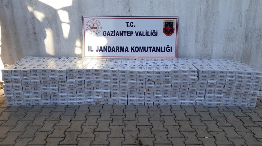 Gaziantep&rsquo;te ka&ccedil;ak sigara operasyonu